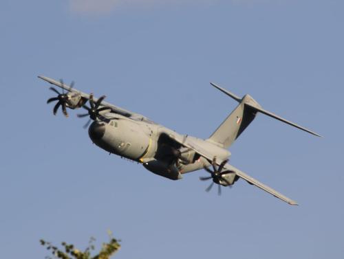 A400M en démonstration