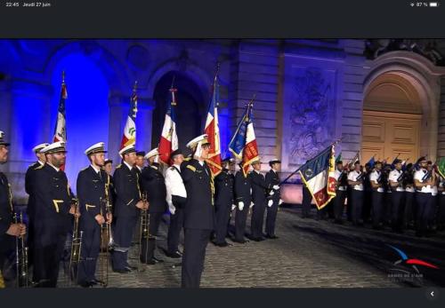 Une belle céremonie. Un représentant de l'ANTAM était porte drapeau.